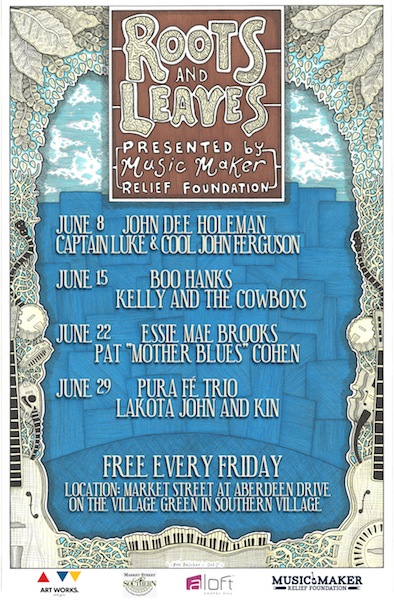 NEA Funds Music Maker’s “Roots and Leaves” Series in Chapel Hill!