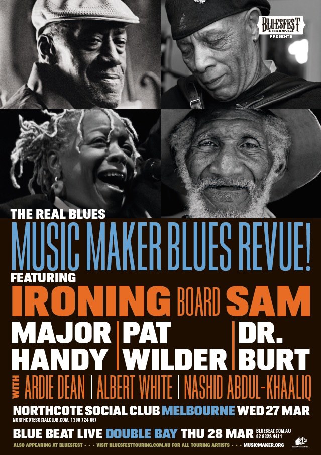 Music Maker Blues Revue invited to Australia!