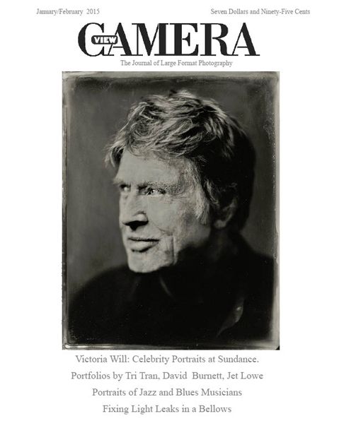 Music Maker Tintype Featured in View Camera Magazine