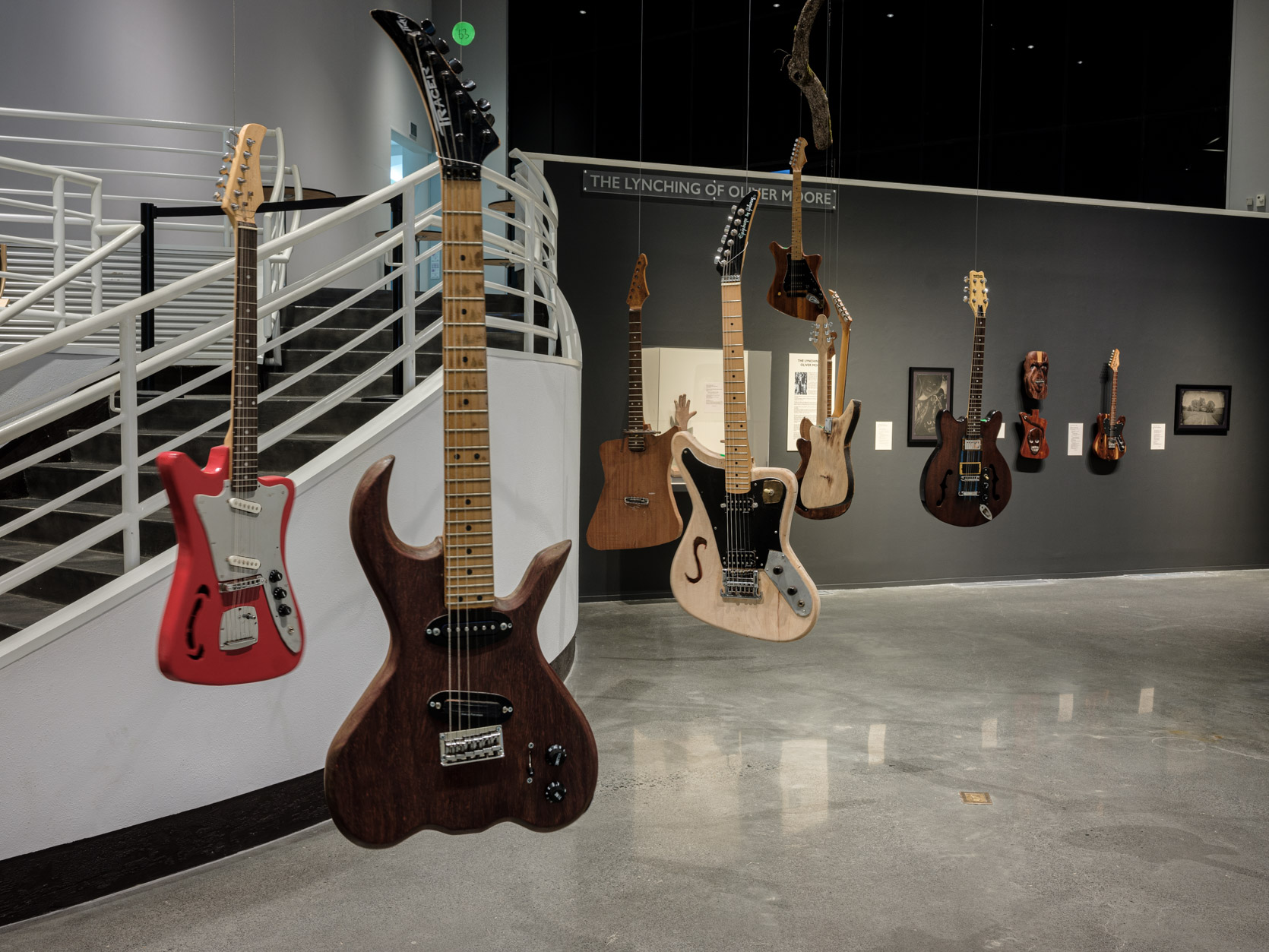 A Celebration of Freeman Vines as “Hanging Tree Guitars” Opens in Winston-Salem